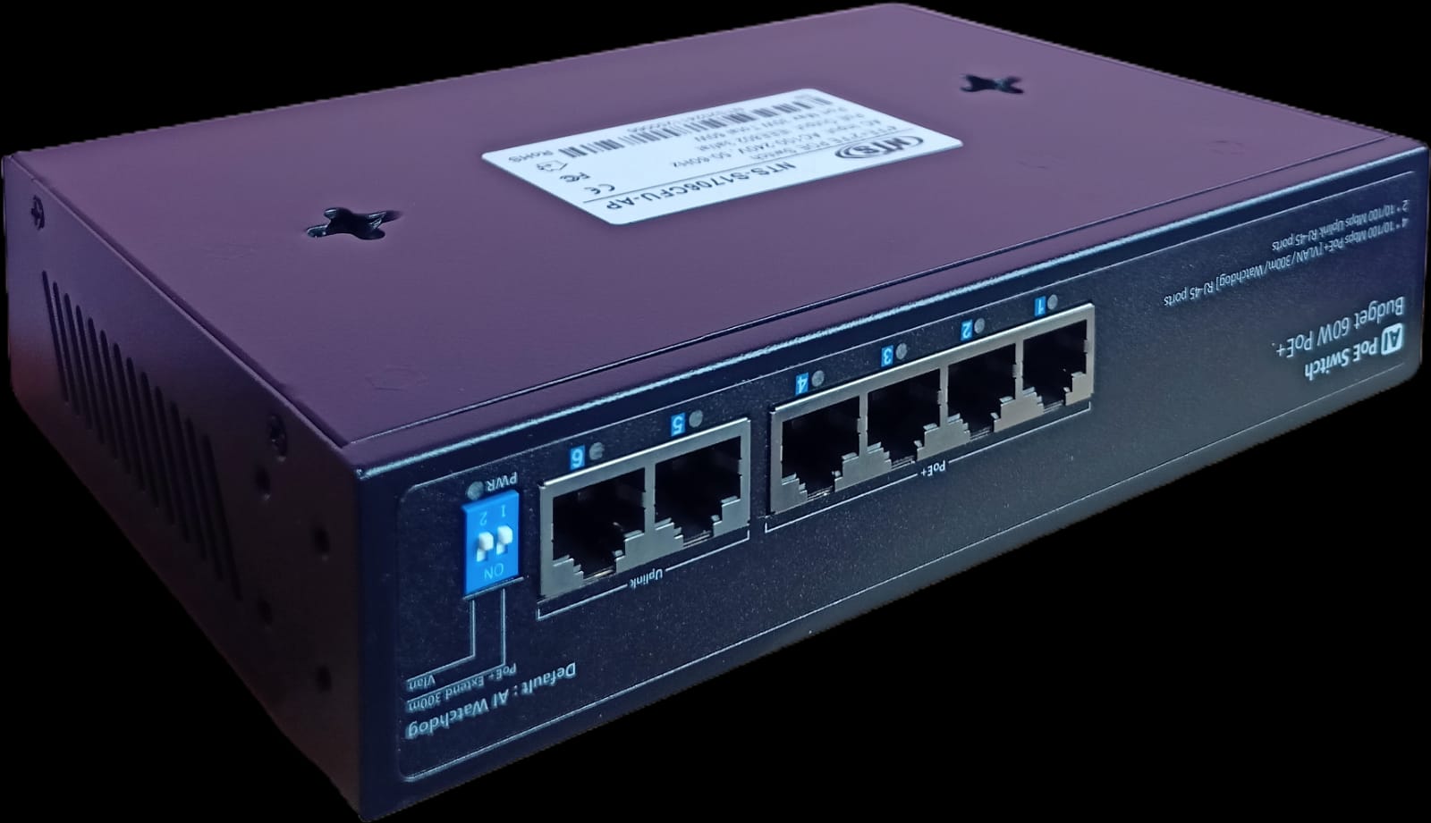 4+2 Port POE Switch